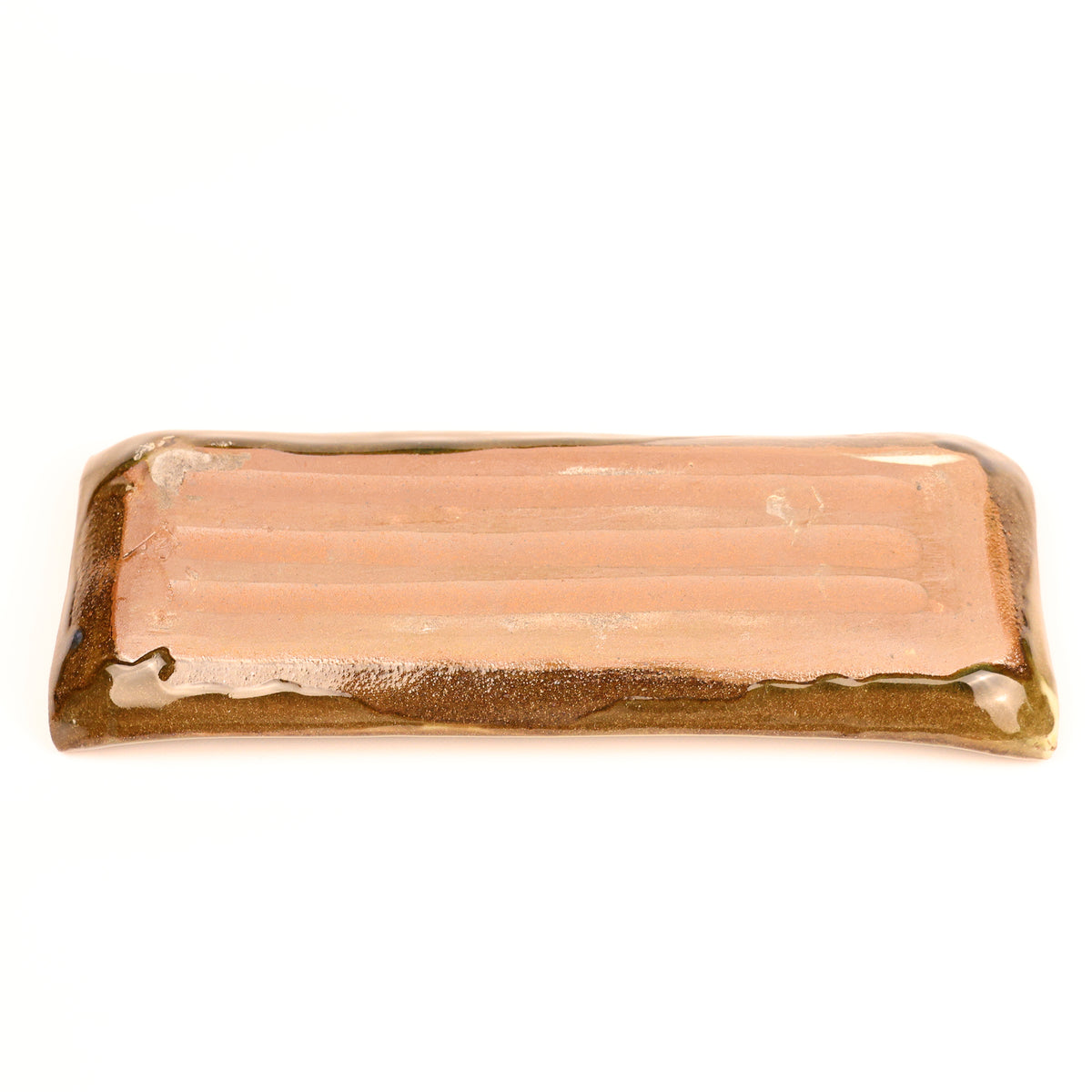 【 丹波立杭焼:省三窯さん】長皿w15.5cm【灰釉】 商品画像 5
