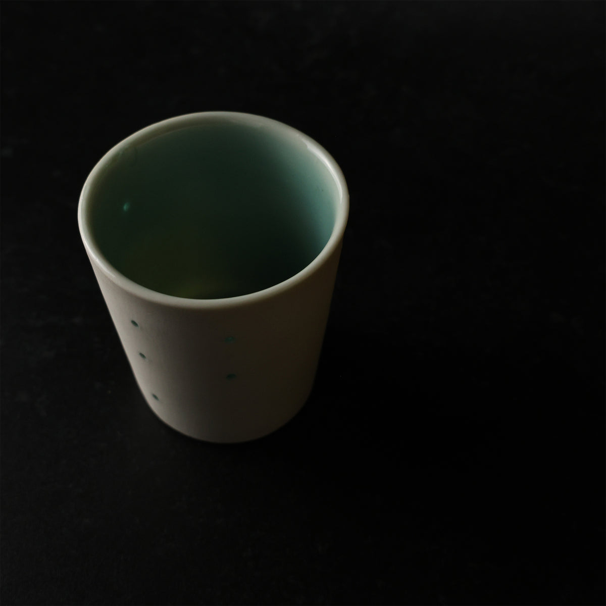 【 うつわ工房千の森：加藤千恵子さん 】透光性磁器蛍手猪口(小) 商品画像 4