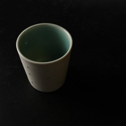 【 うつわ工房千の森：加藤千恵子さん 】透光性磁器蛍手猪口(小) 商品画像 4