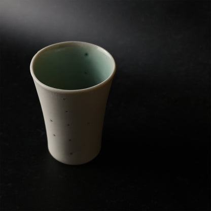 【 うつわ工房千の森：加藤千恵子さん 】透光性磁器蛍手ショットグラス 商品画像 4