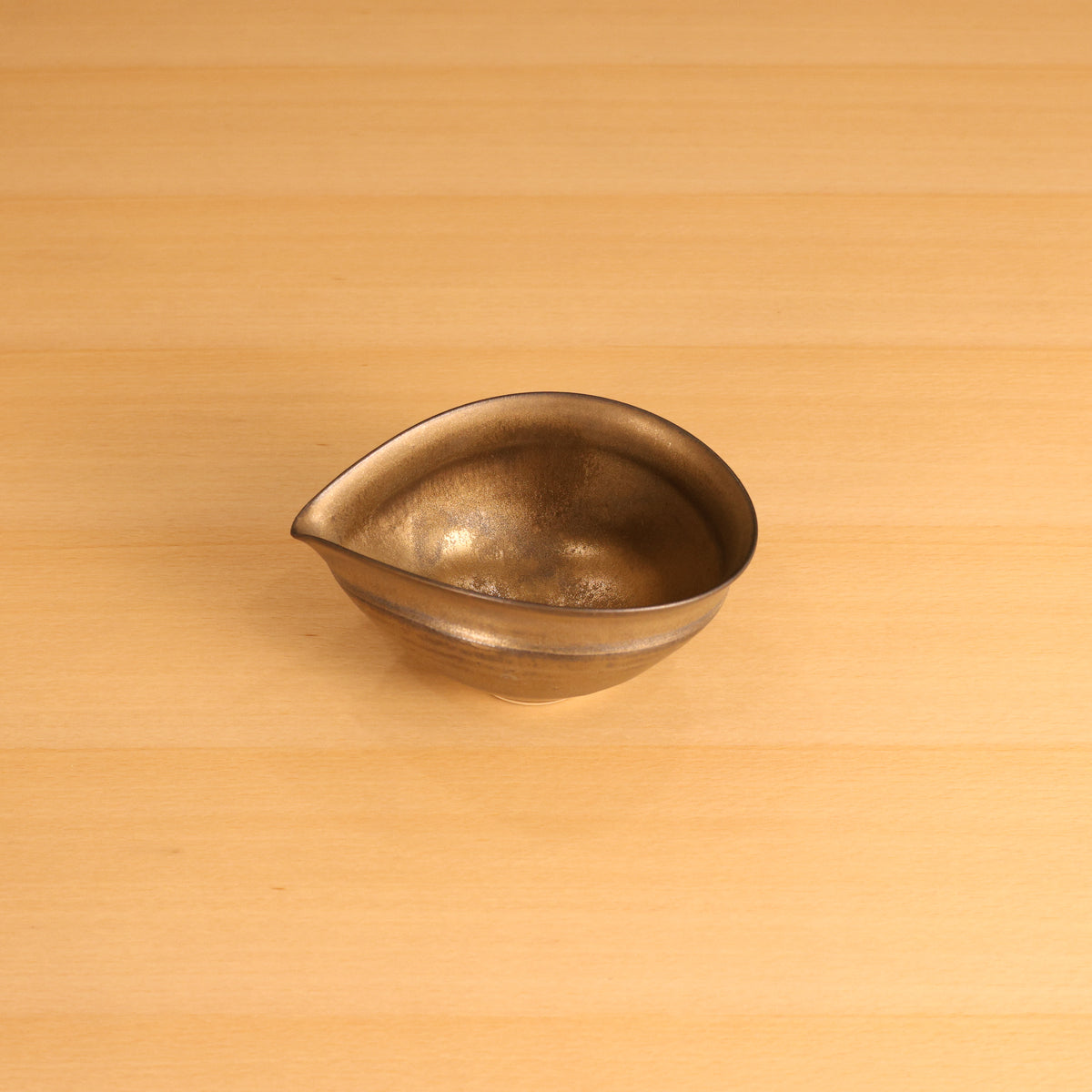 【高取焼：高取焼宗家さん】百光片口金釉 商品画像 5