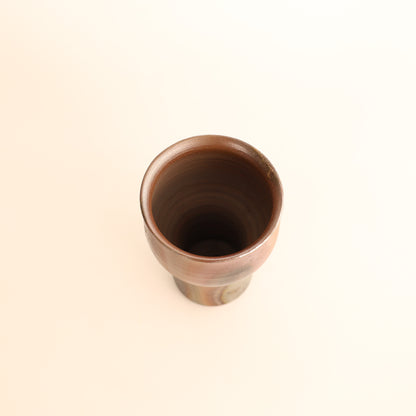 【備前焼：高木純さん】桟切ミニグラス 商品画像 4