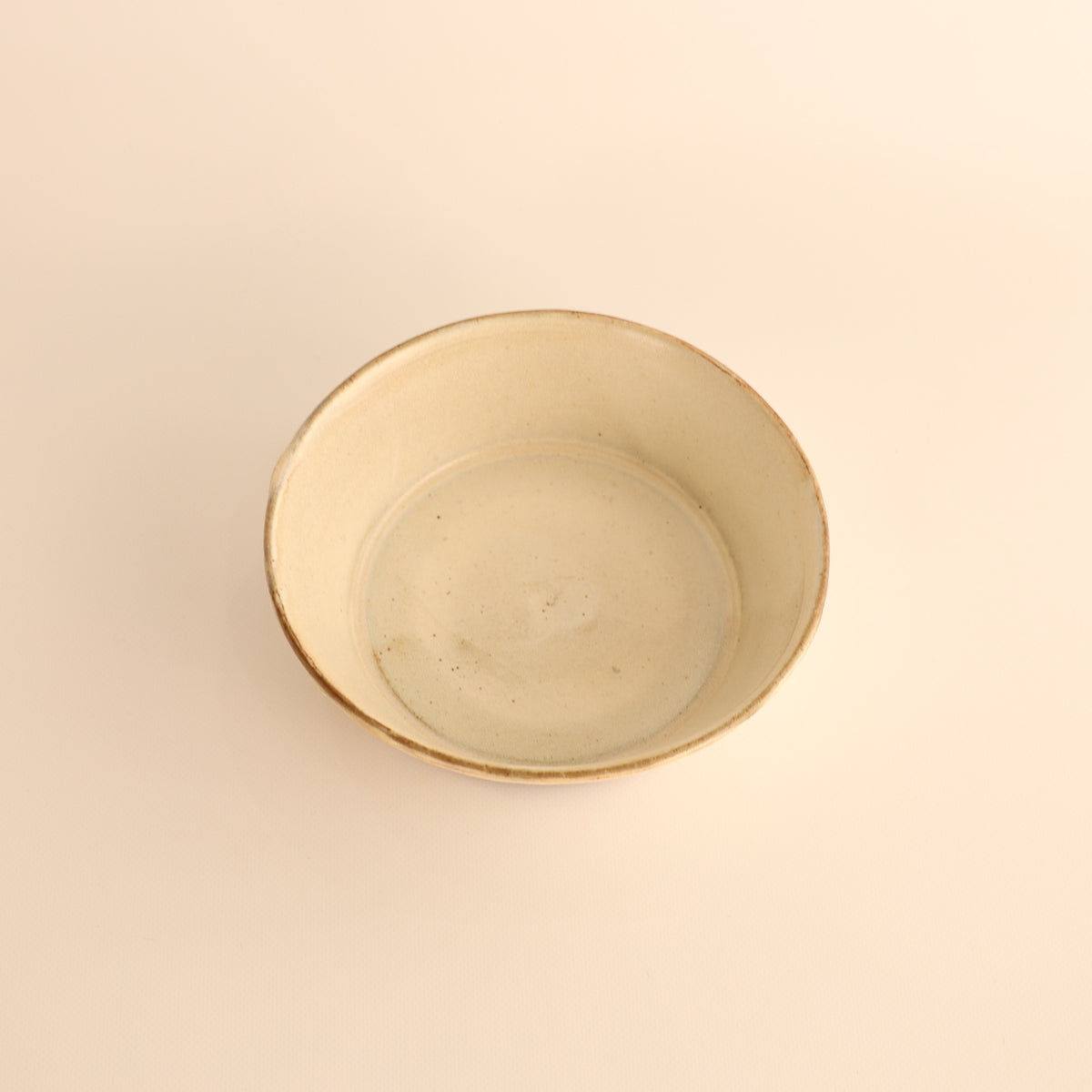 【 丹波立杭焼：俊彦窯さん】泥彩深鉢：白 商品画像 5