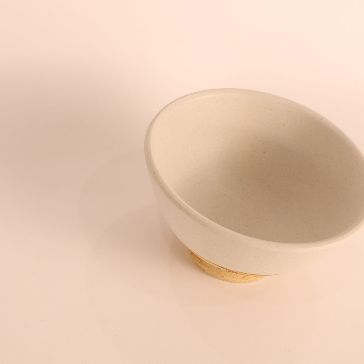 【益子焼：根古屋製陶さん】茶碗白/茶 商品画像 3