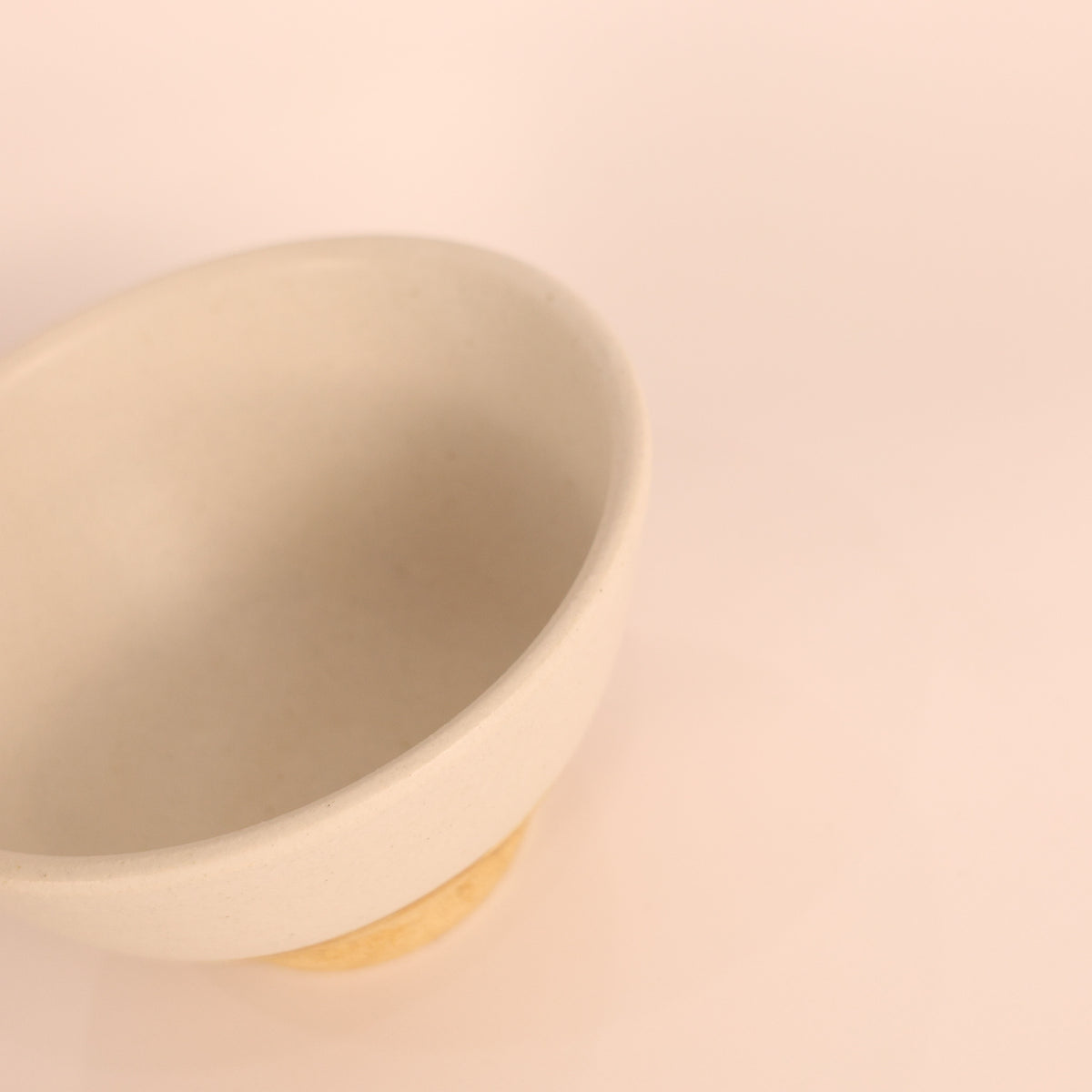【益子焼：根古屋製陶さん】茶碗白/茶 商品画像 4