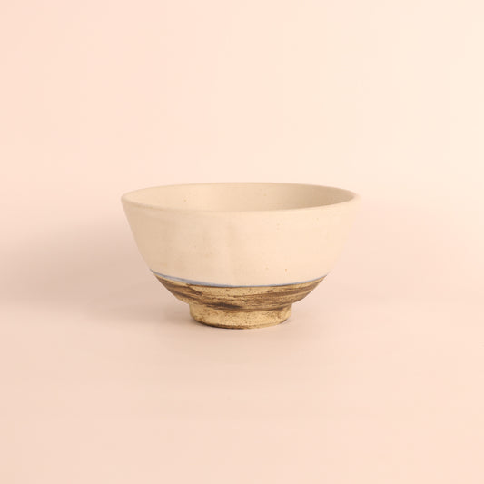 【益子焼：根古屋製陶さん】茶碗白/黒 商品画像