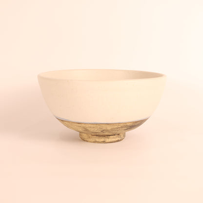 【益子焼：根古屋製陶さん】丼白/黒 商品画像