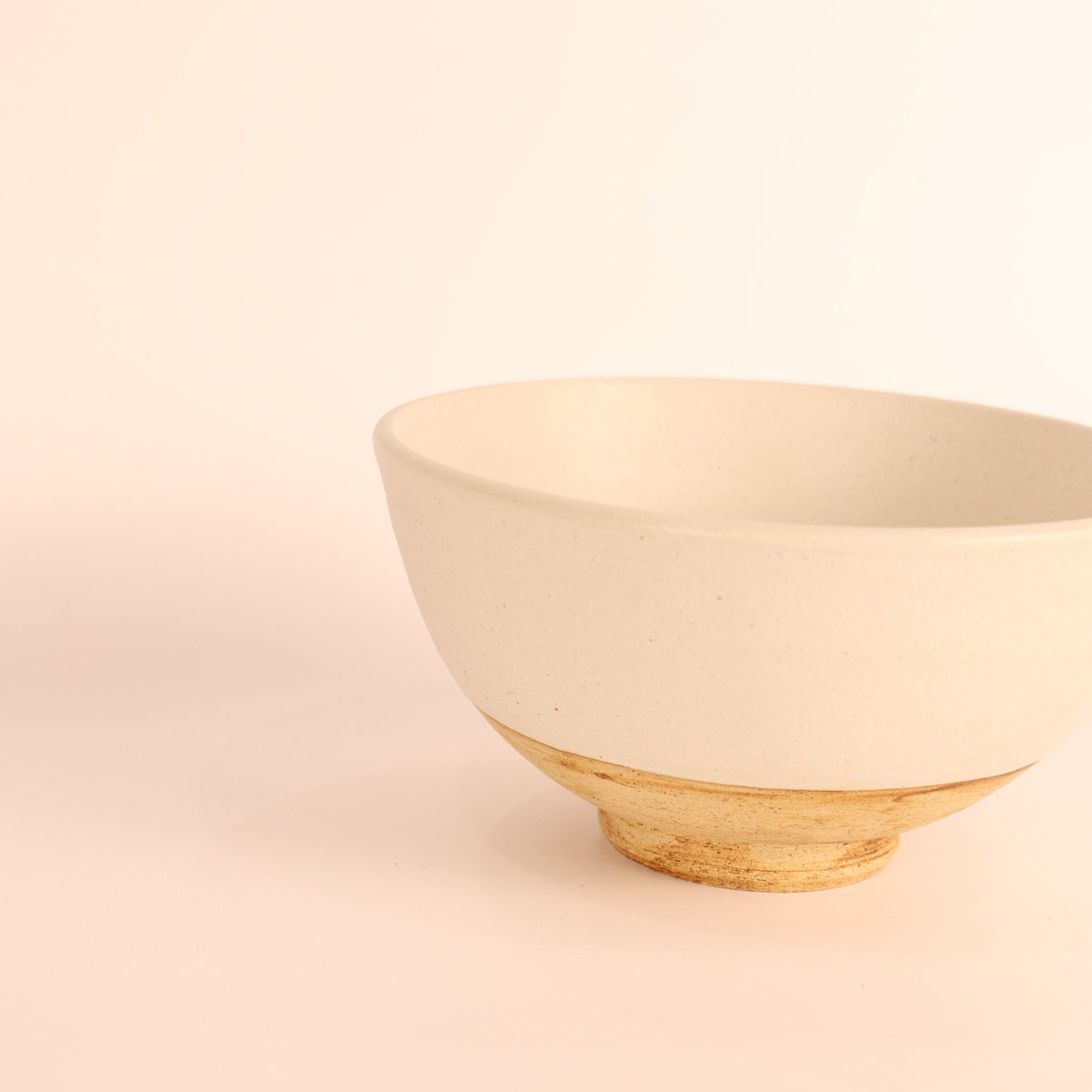 【益子焼：根古屋製陶さん】丼白/茶 商品画像 3