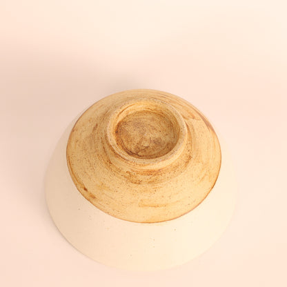 【益子焼：根古屋製陶さん】丼白/茶 商品画像 7