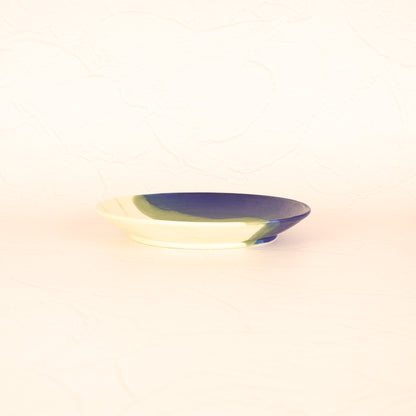 【京都府：黒川正樹】5寸皿藍釉 商品画像