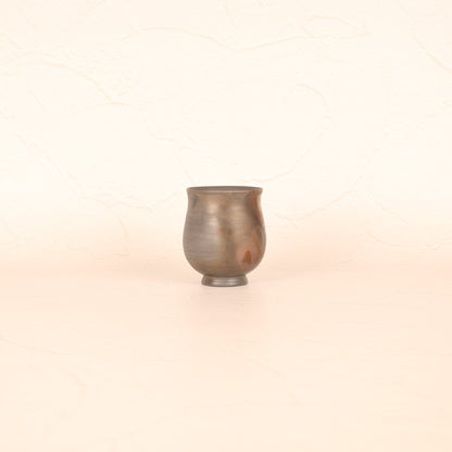 【備前焼：高木純さん】青備前湯呑 商品画像