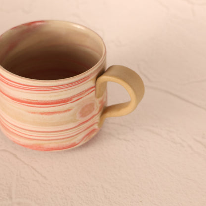 【丹波立杭焼：千代市陶房さん】marblemugpink 商品画像 3