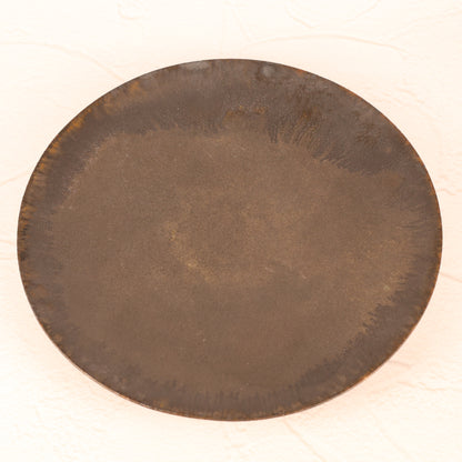 【常滑焼：わたなべ陶器】八寸皿黒 商品画像 5