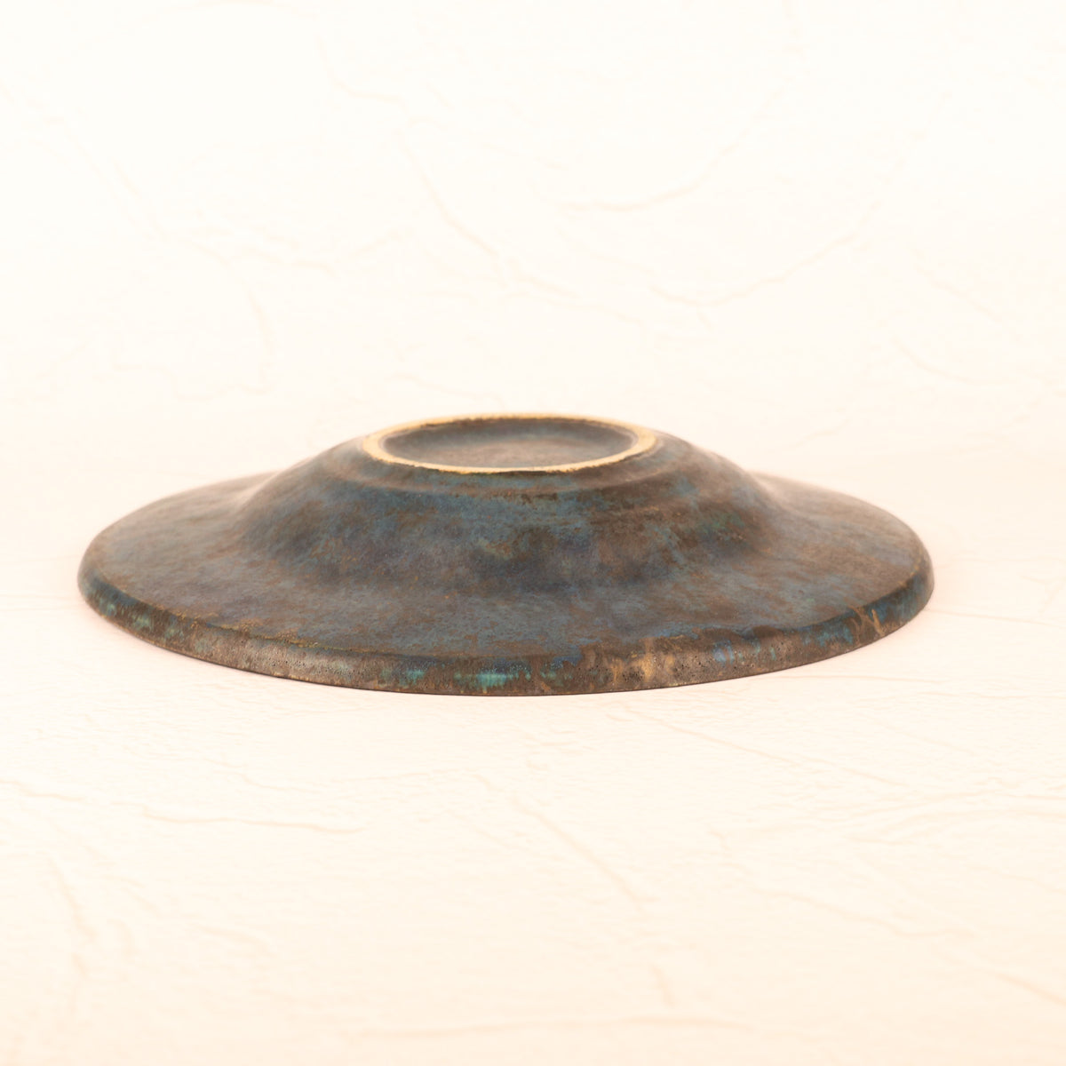 【常滑焼：わたなべ陶器】リム皿青 商品画像 7