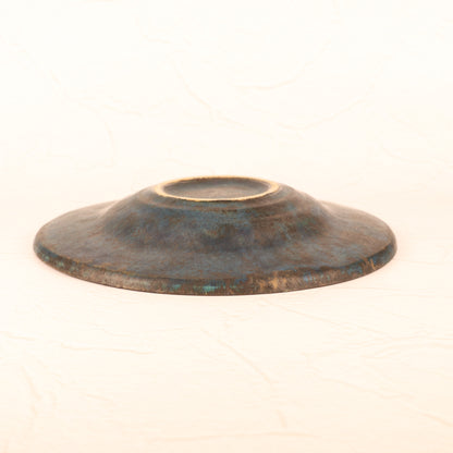【常滑焼：わたなべ陶器】リム皿青 商品画像 7