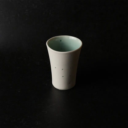 【 うつわ工房千の森：加藤千恵子さん 】透光性磁器蛍手ショットグラス 商品画像 2