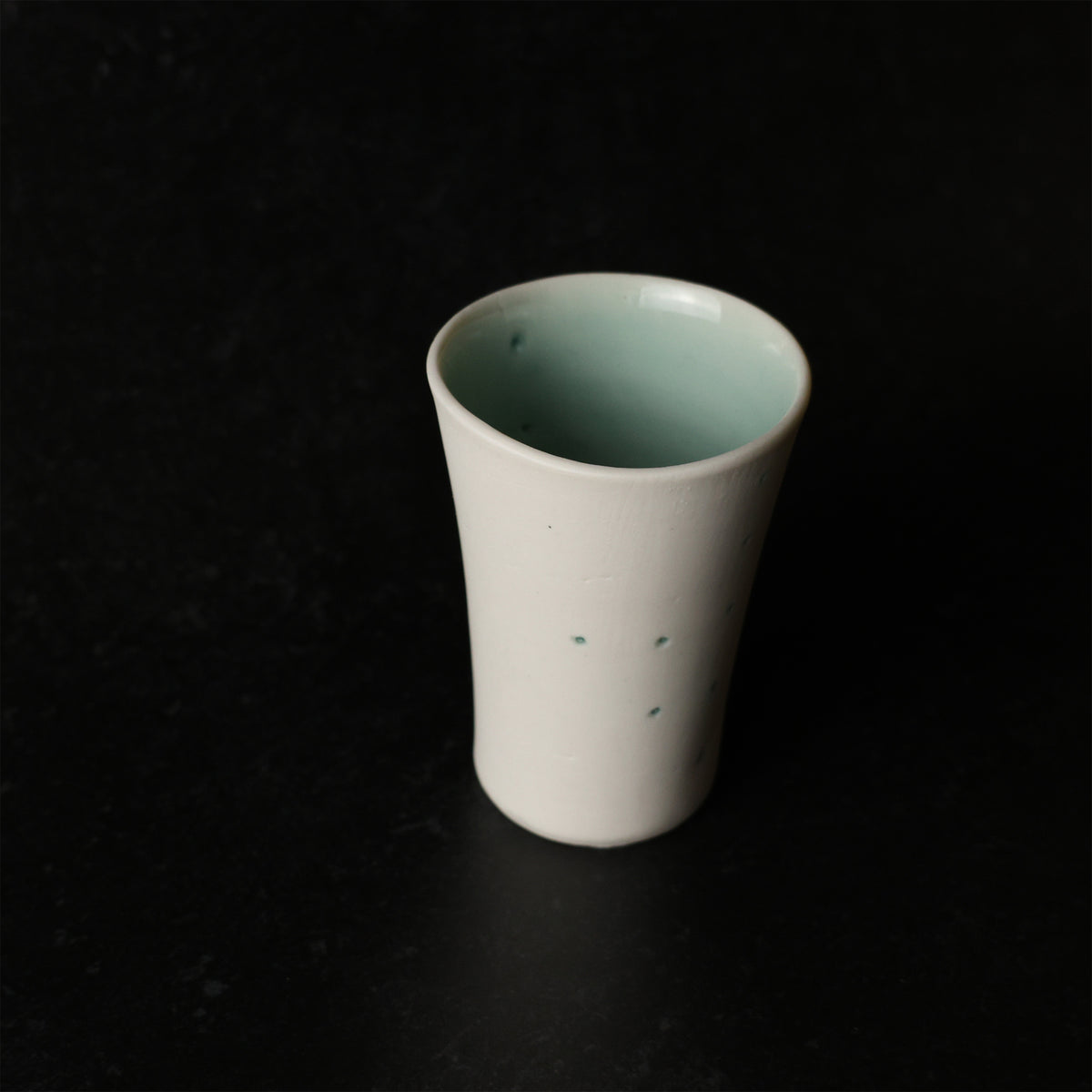 【 うつわ工房千の森：加藤千恵子さん 】透光性磁器蛍手ショットグラス 商品画像 3